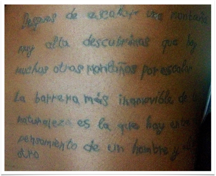 “Después de escalar una montaña muy alta descubrimos que hay muchas otras montañas por escalar.” Nelson Mandela   “La barrera mas inamovible de la naturaleza es la que hay entre el pensamiento de un hombre y el de otro.” William James